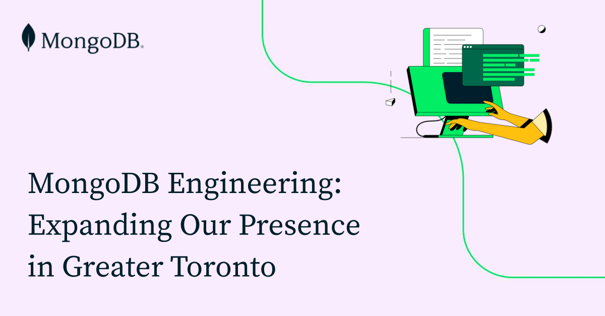 MongoDB工程：扩大我们在大多伦多地区的影响力